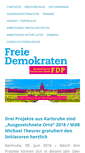 Mobile Screenshot of fdp-karlsruhe.de